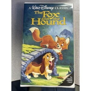 Disney's The Fox and Hound (VHS Clamshell - Black Diamond Edition, 1994 Release)